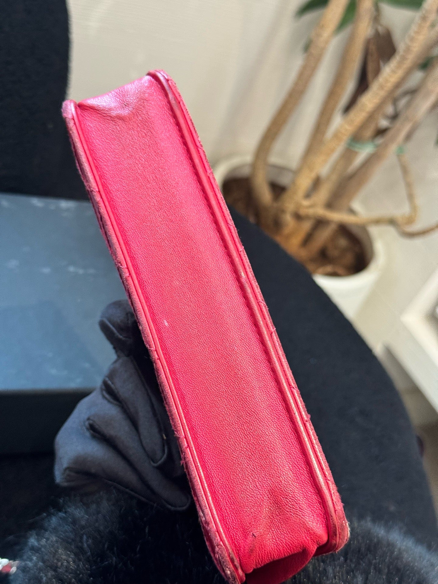 Chanel - Wallet on Chain (WOC) - Lambskin leather - Deep Pink - (Small)