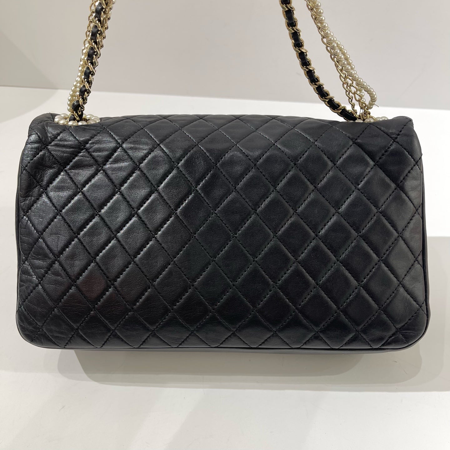 Chanel - Westminster CF - Lambskin leather - Black - (medium)