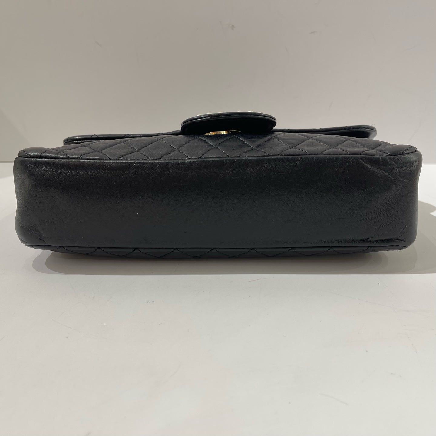 Chanel - Westminster CF - Lambskin leather - Black - (medium)