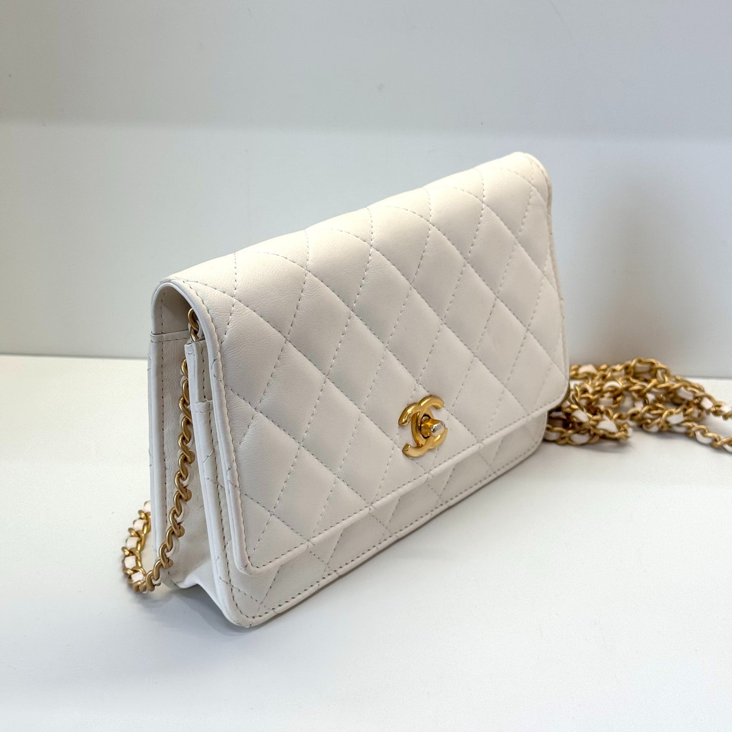 Chanel WOC Leather White - view 10