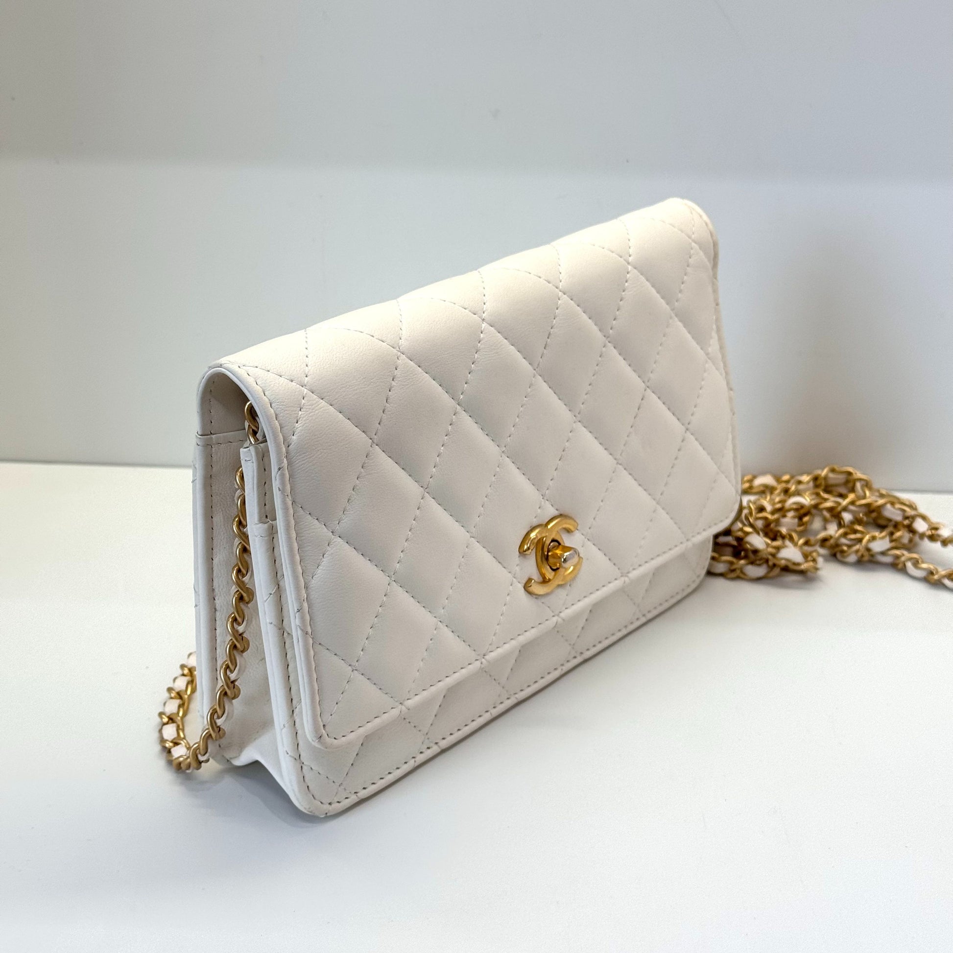 Chanel WOC Leather White - view 10