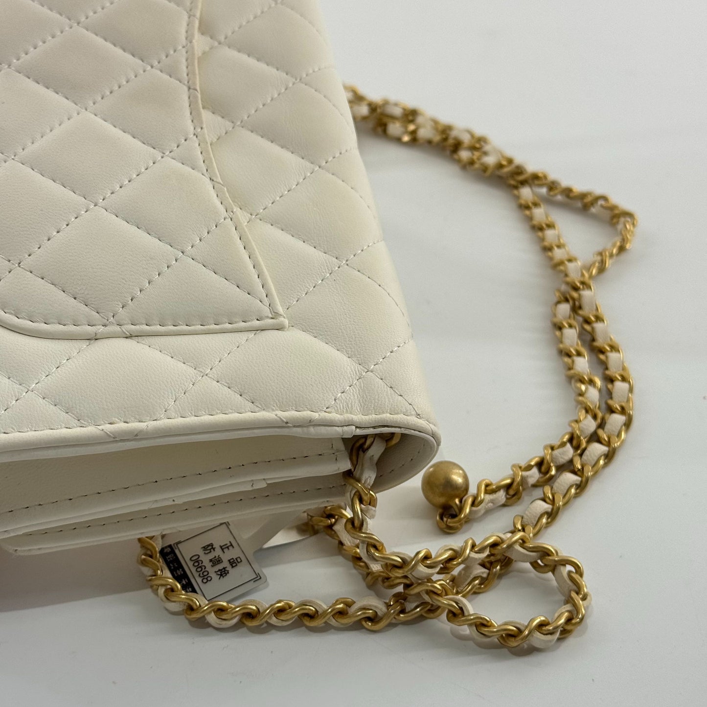 Chanel WOC Leather White - view 13