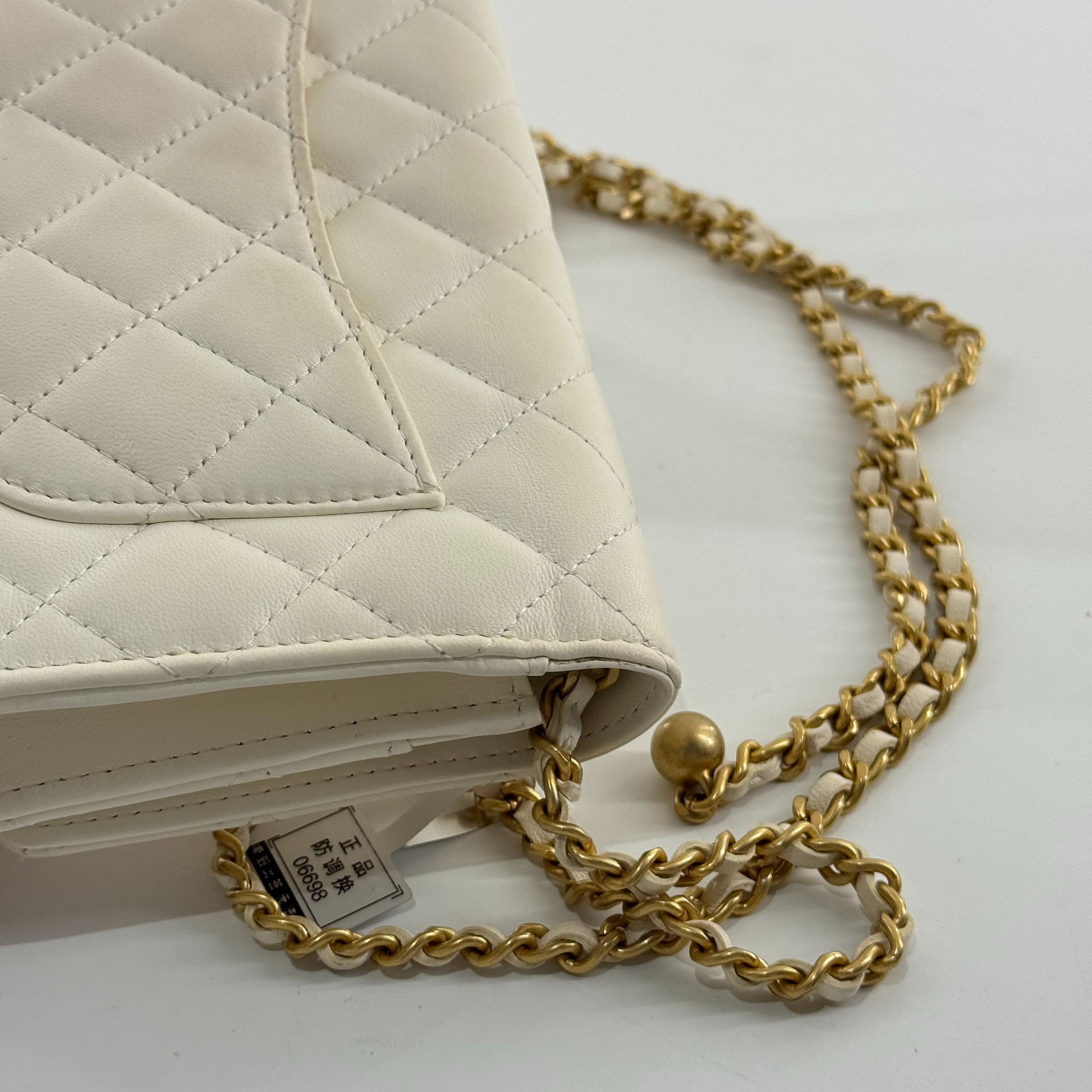 Chanel WOC Leather White - view 13