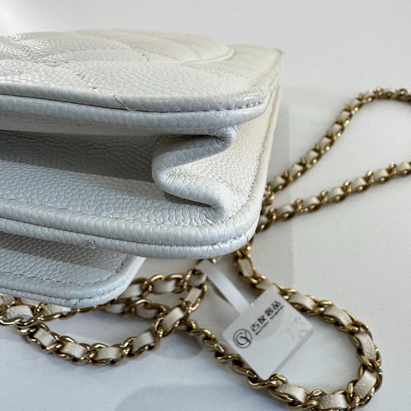 Chanel - WOC - Leather - White