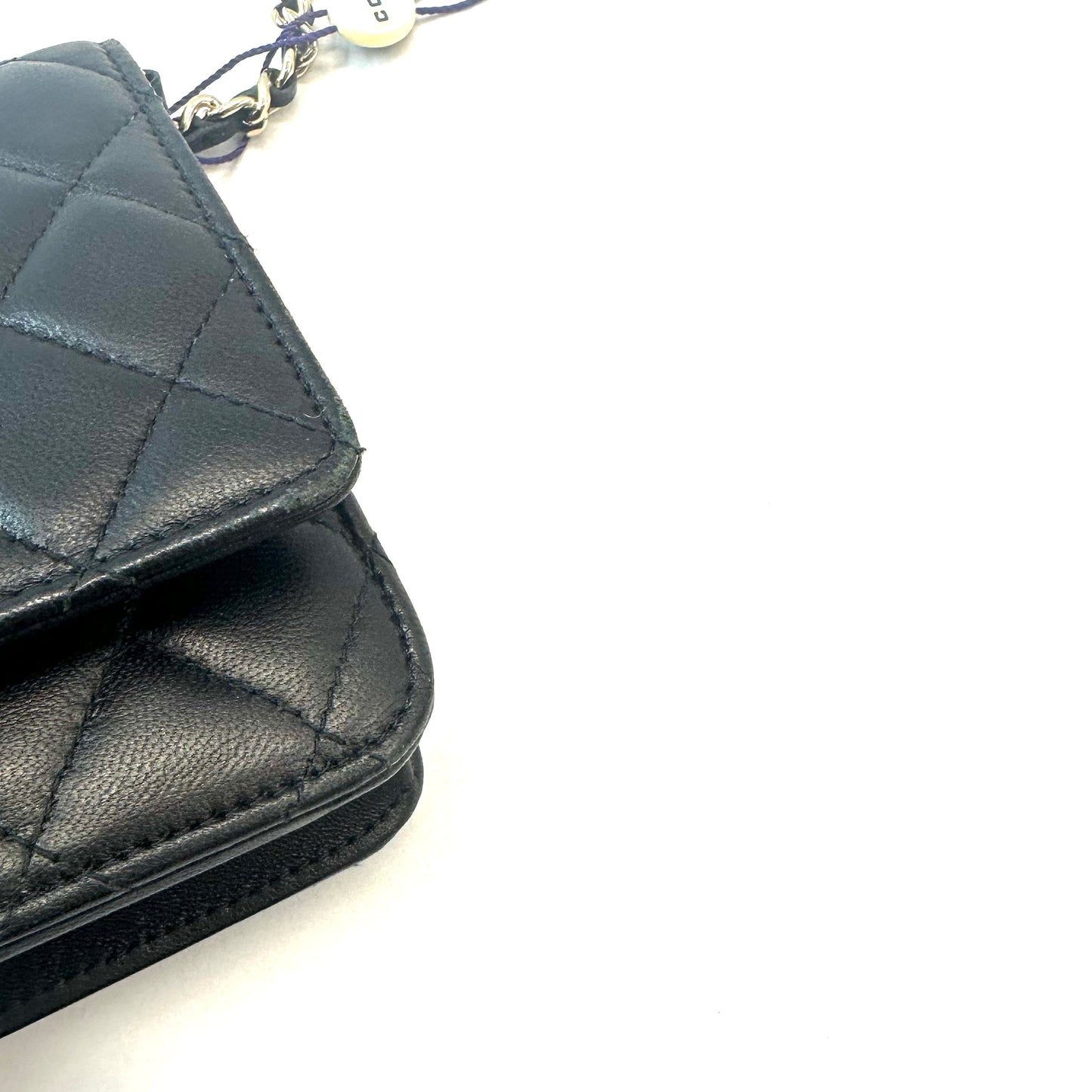 Chanel - WOC - Leather - Black