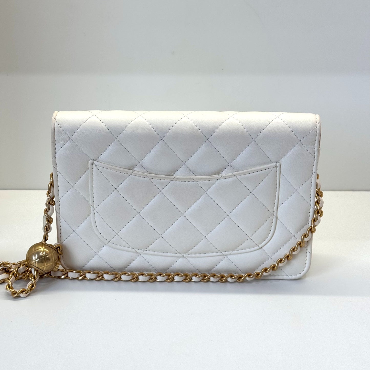 Chanel WOC Leather White - view 6