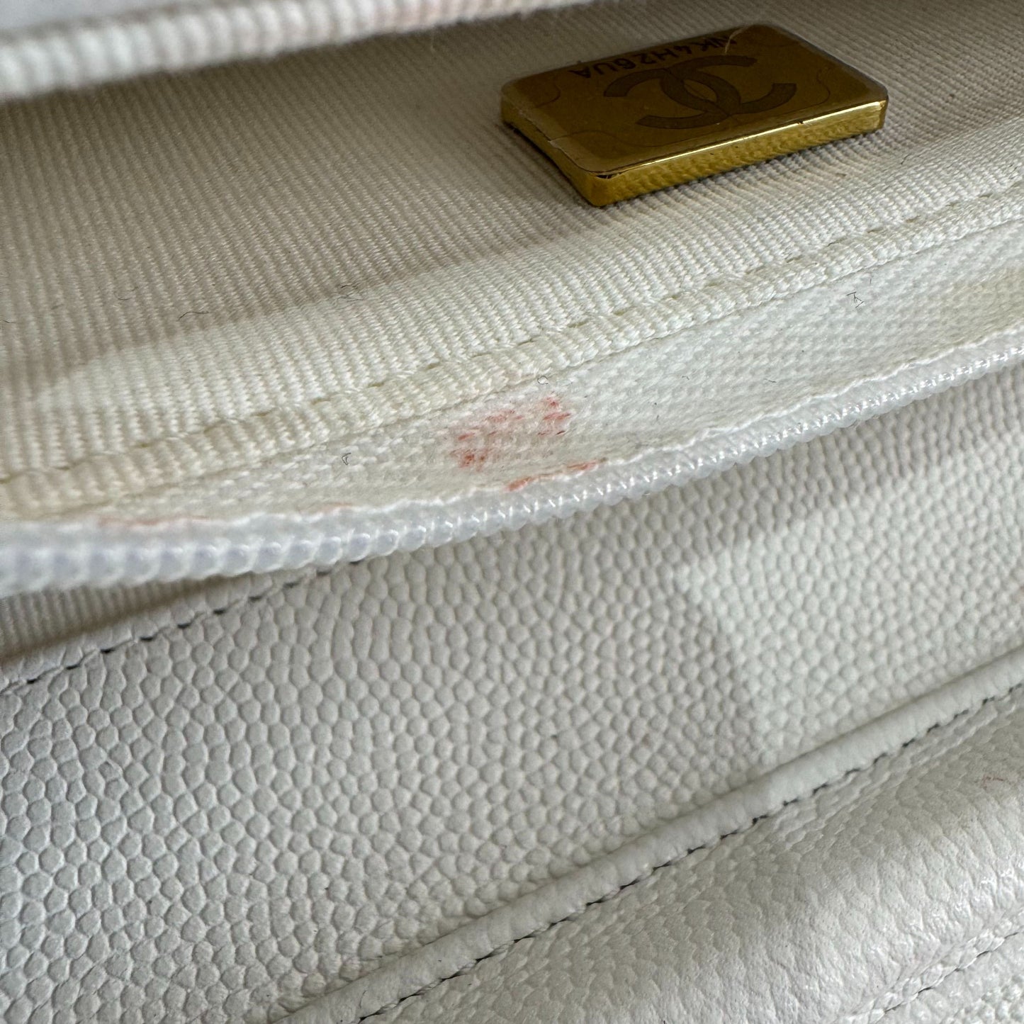 Chanel - WOC - Leather - White
