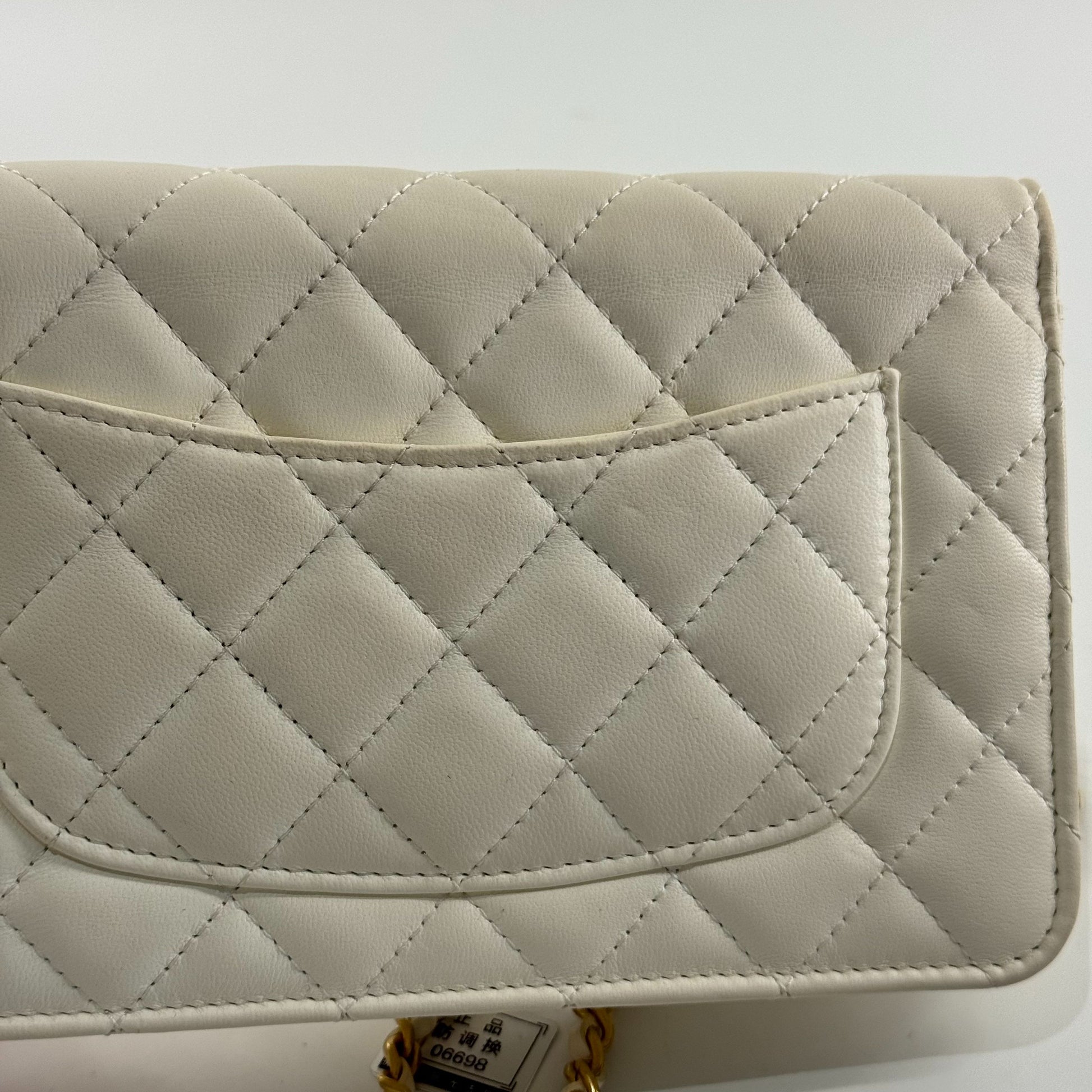 Chanel WOC Leather White - view 8