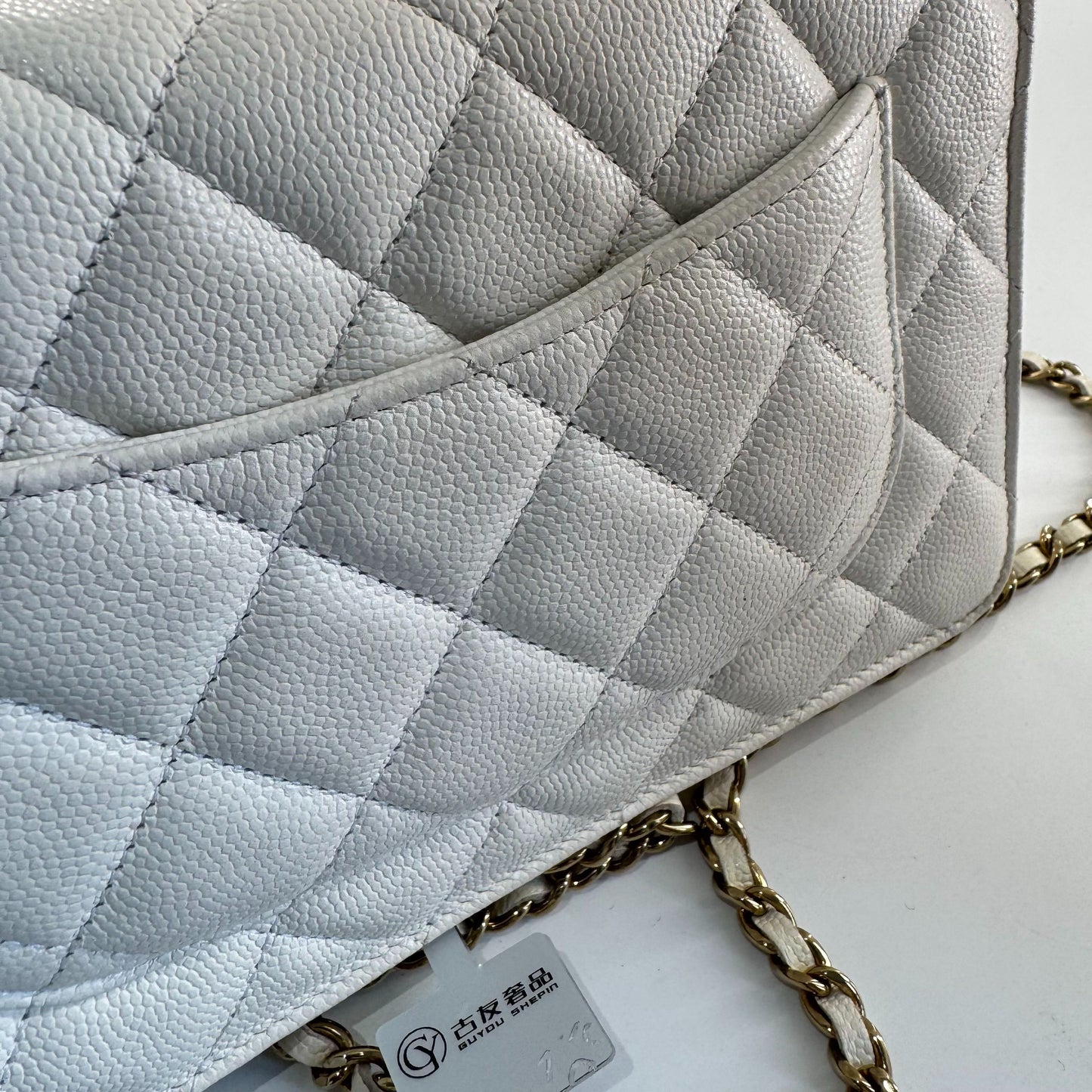 Chanel - WOC - Leather - White