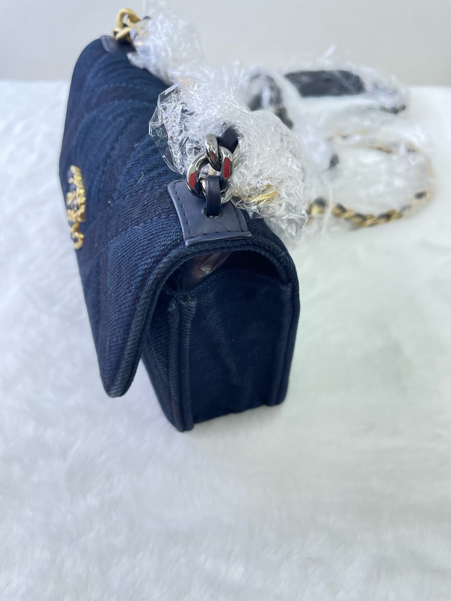 Chanel - WOC - Denim - Jeans - Blue - (mini)