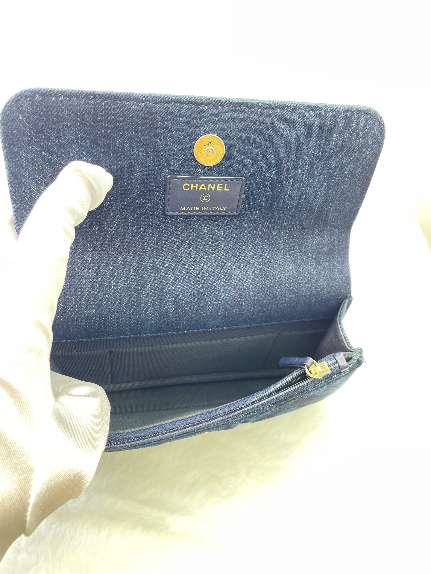 Chanel - WOC - Denim - Jeans - Blue - (mini)