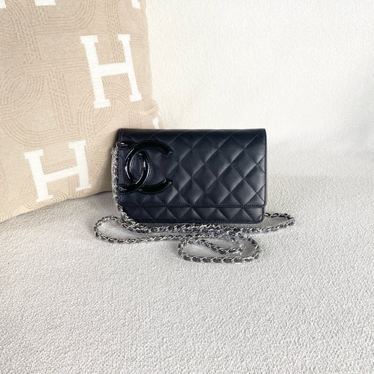 Chanel - WOC - Leather - Black - (mini)
