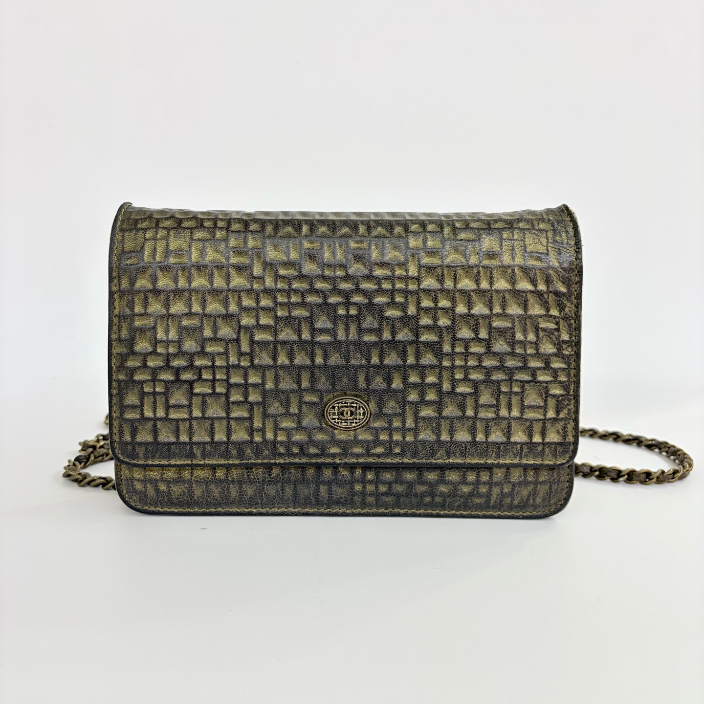Chanel - WOC - Leather - Black - (mini)
