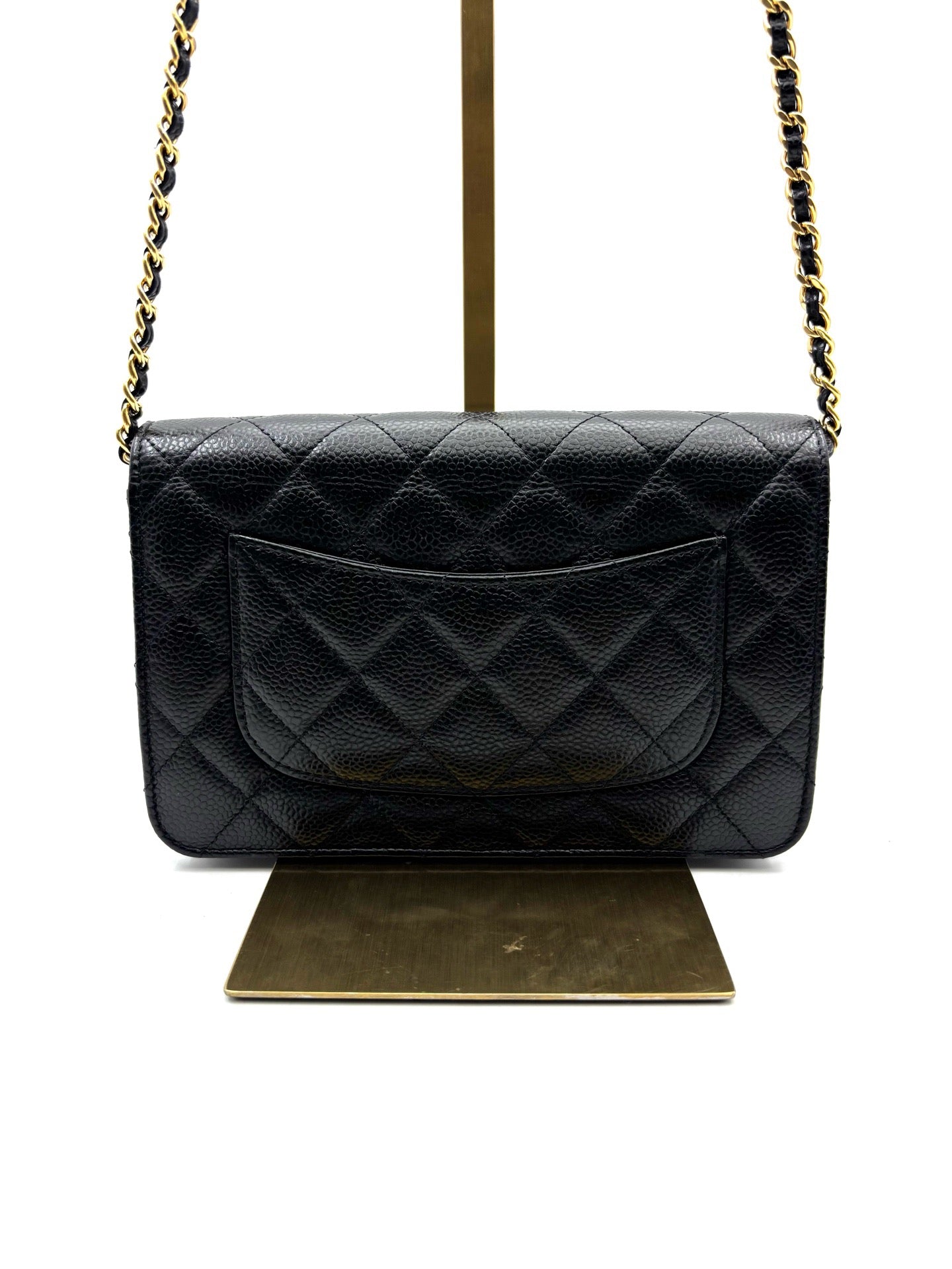 Chanel - WOC - Leather - Black - (mini)
