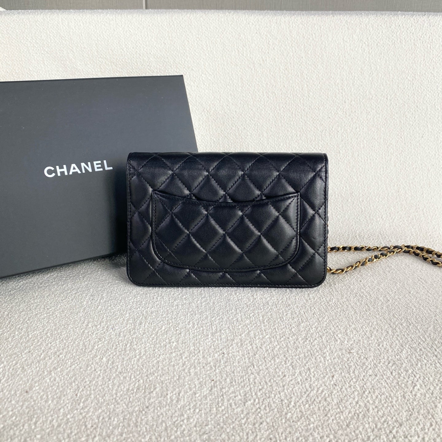 Chanel - WOC - Leather - Black - (mini)