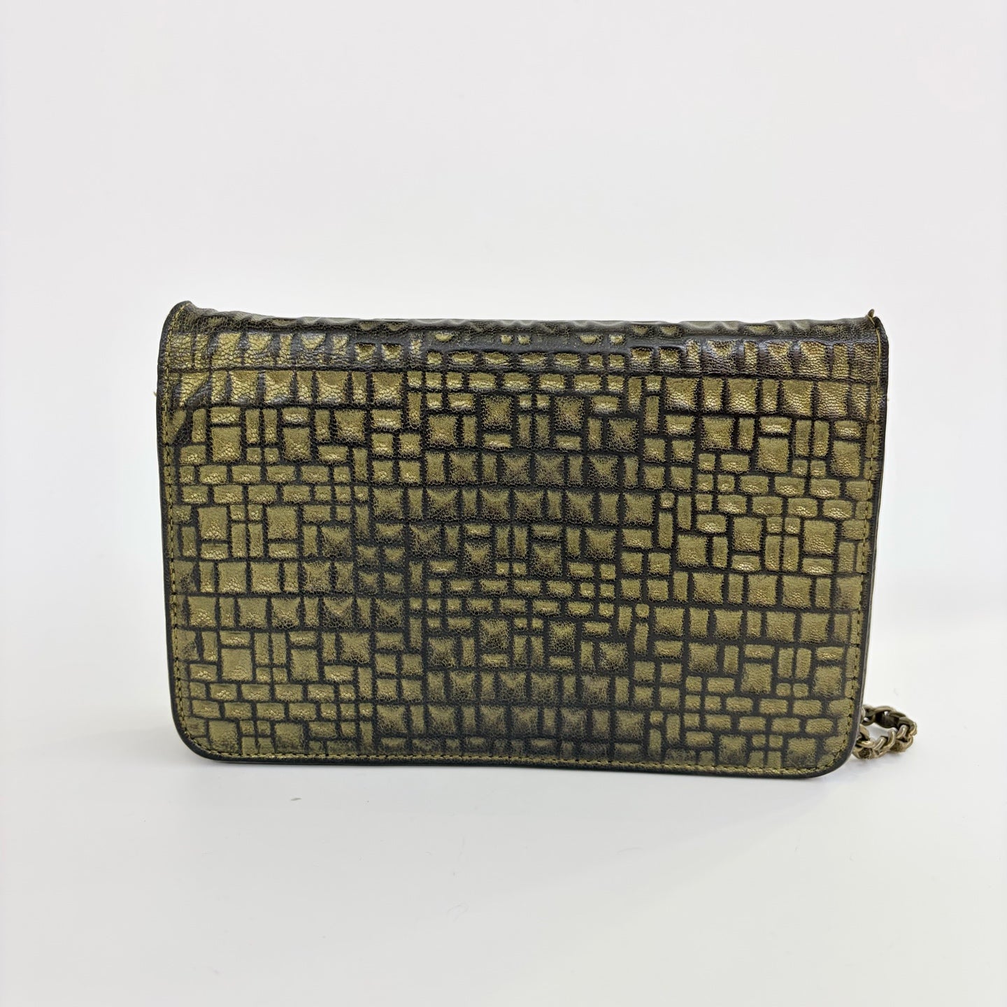 Chanel - WOC - Leather - Black - (mini)