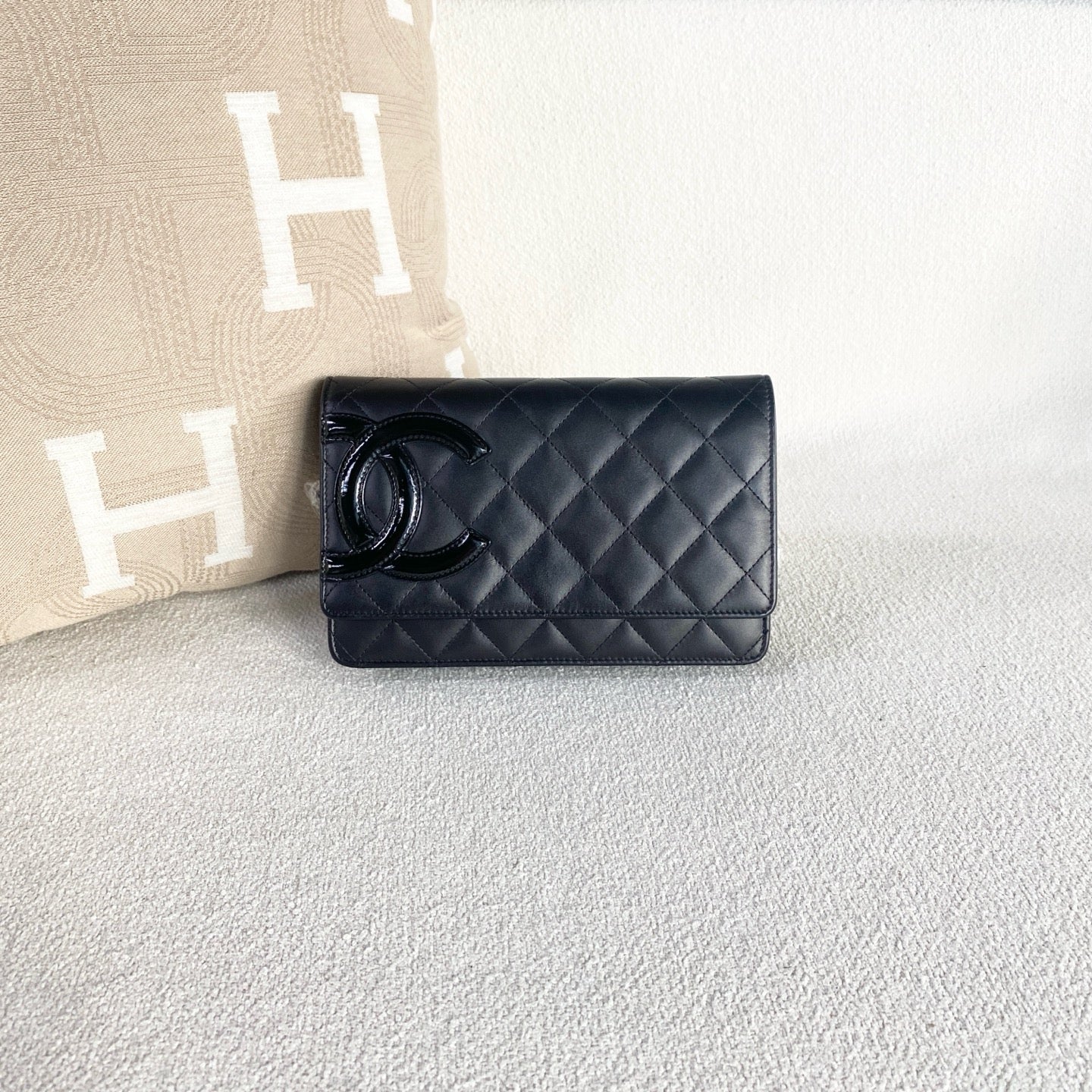 Chanel - WOC - Leather - Black - (mini)