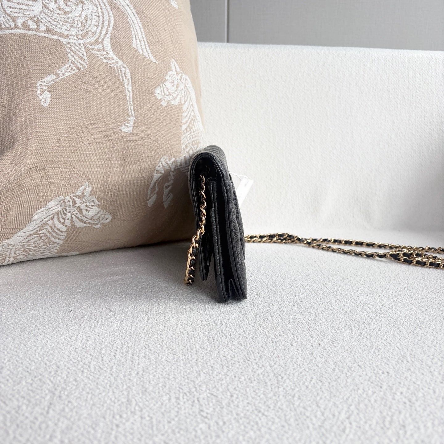 Chanel - WOC - Leather - Black - (mini)