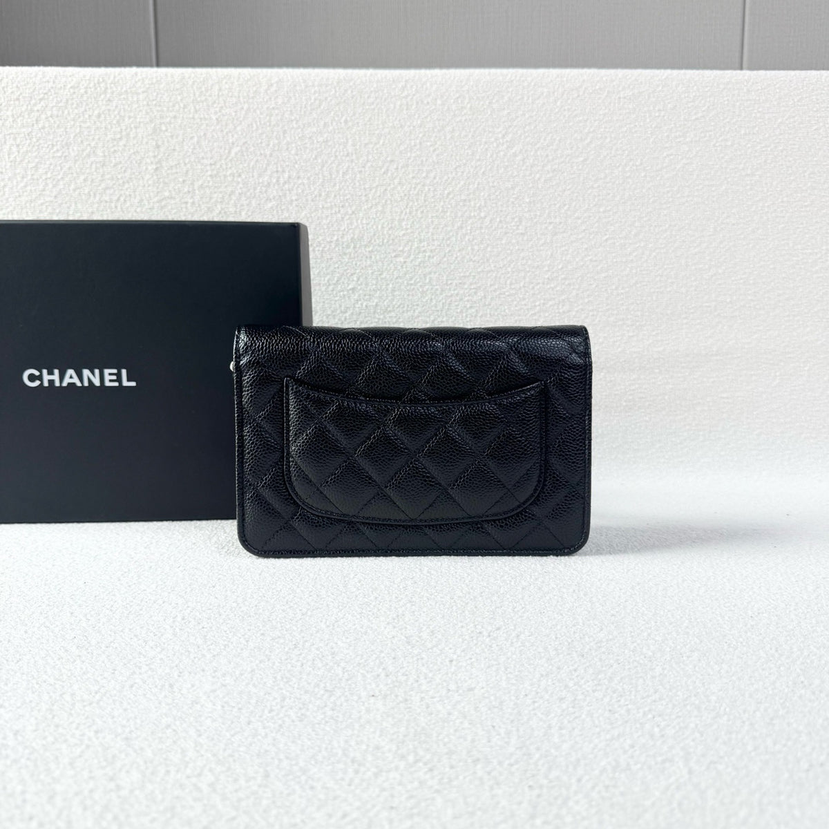 Chanel - WOC - Leather - Black - (mini)