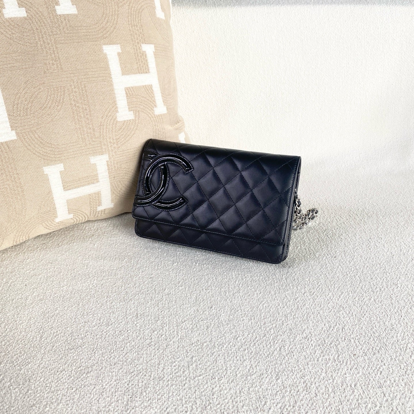 Chanel - WOC - Leather - Black - (mini)