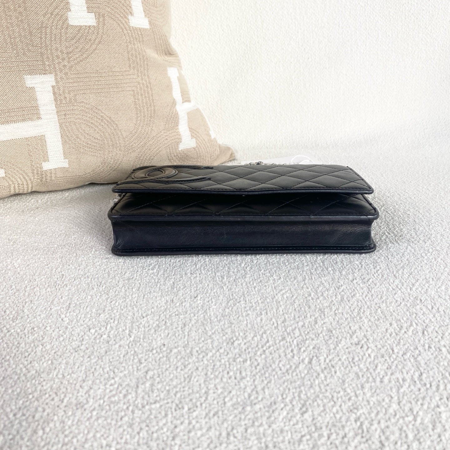 Chanel - WOC - Leather - Black - (mini)