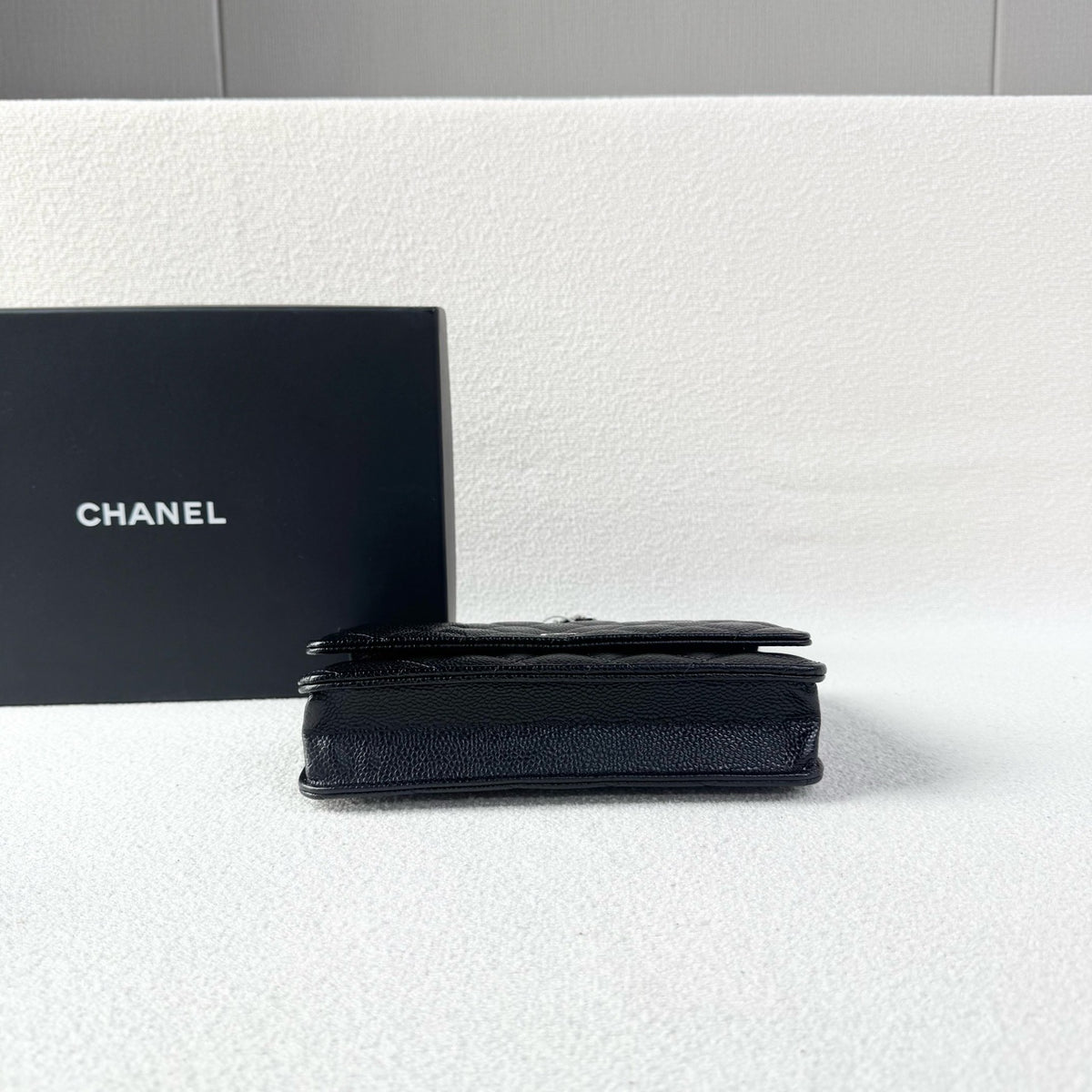 Chanel - WOC - Leather - Black - (mini)