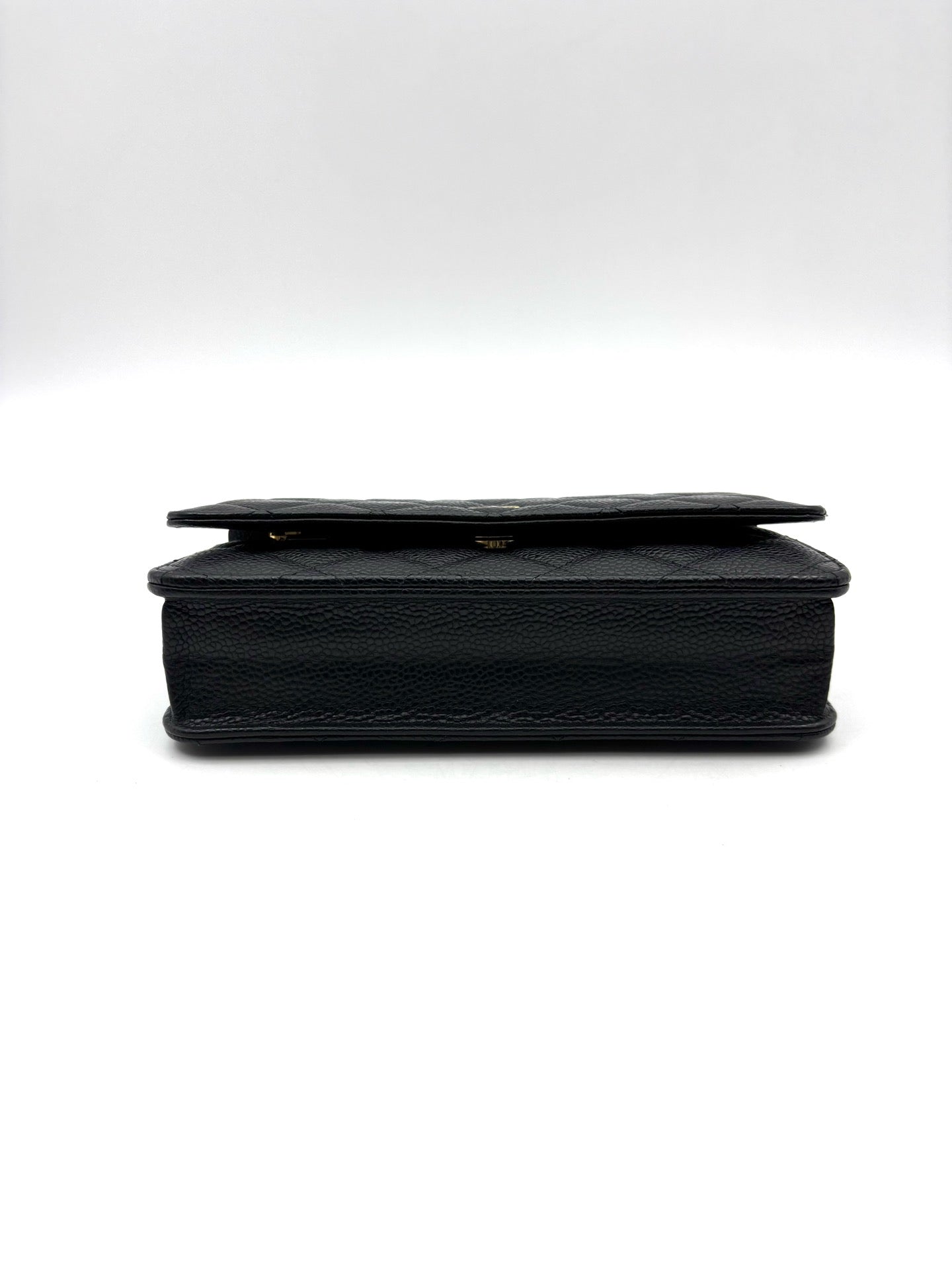 Chanel - WOC - Leather - Black - (mini)