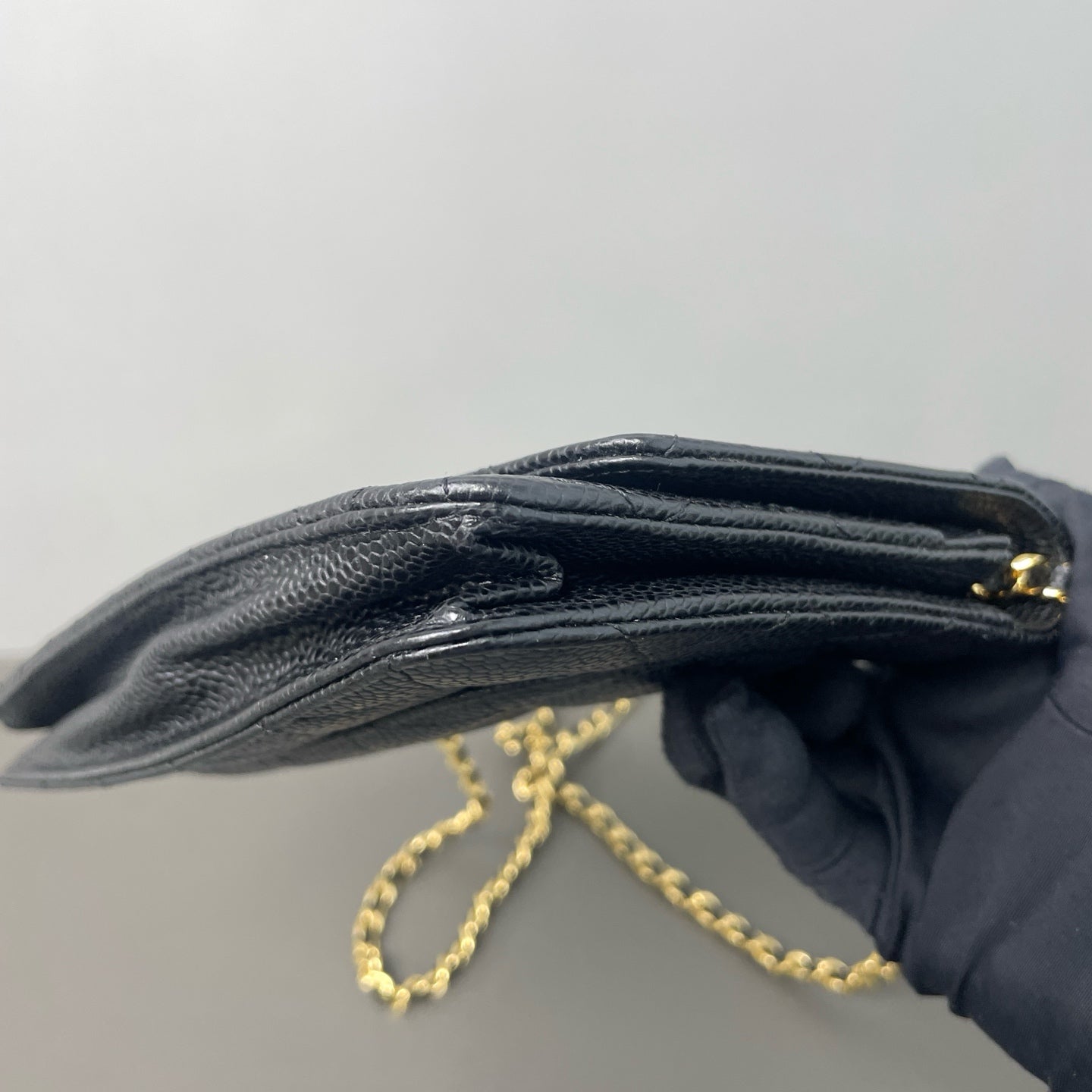 Chanel - WOC - Leather - Black - (mini)