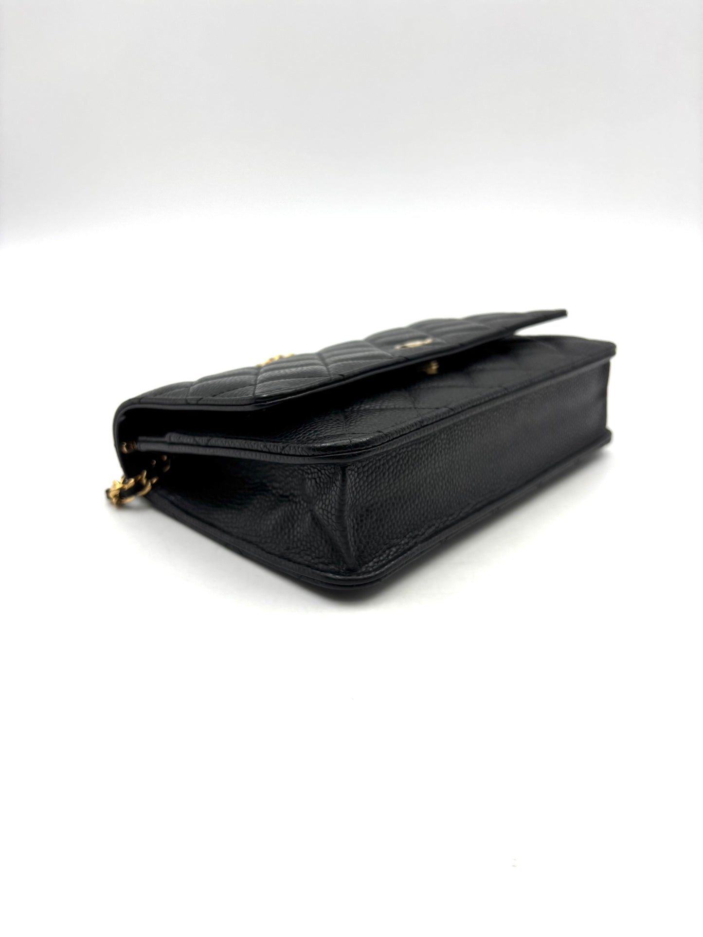 Chanel - WOC - Leather - Black - (mini)
