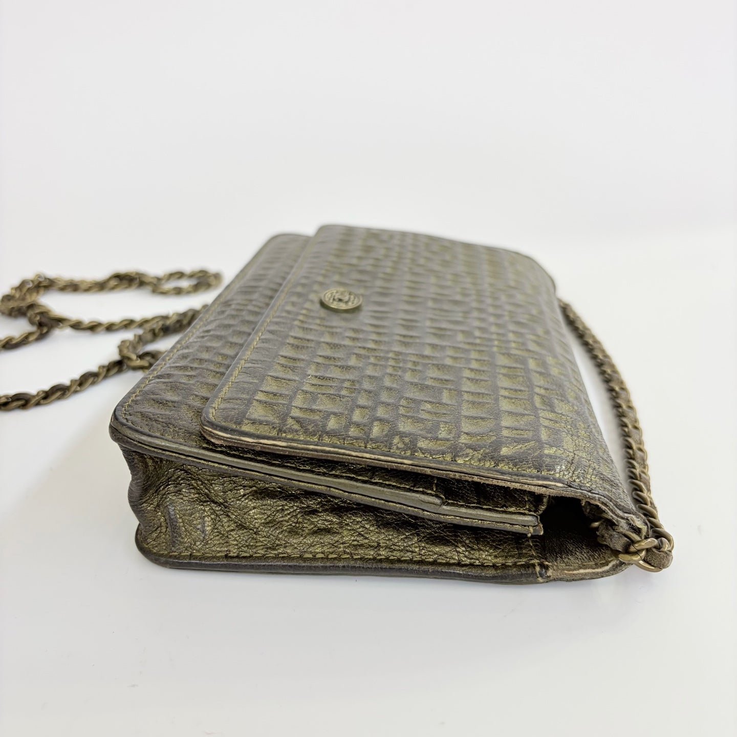 Chanel - WOC - Leather - Black - (mini)