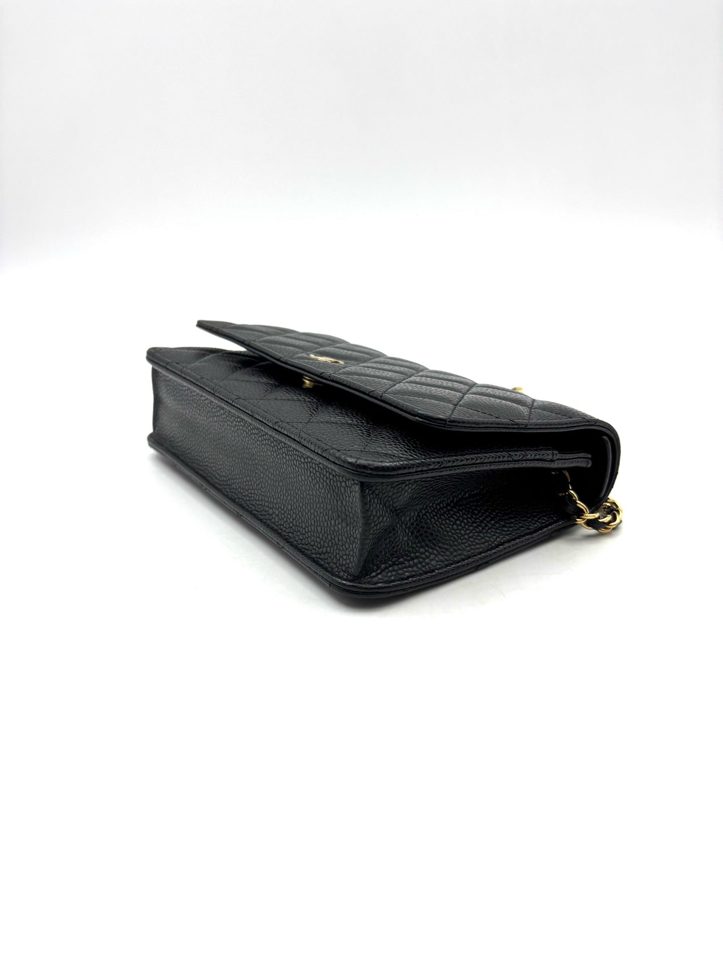 Chanel - WOC - Leather - Black - (mini)