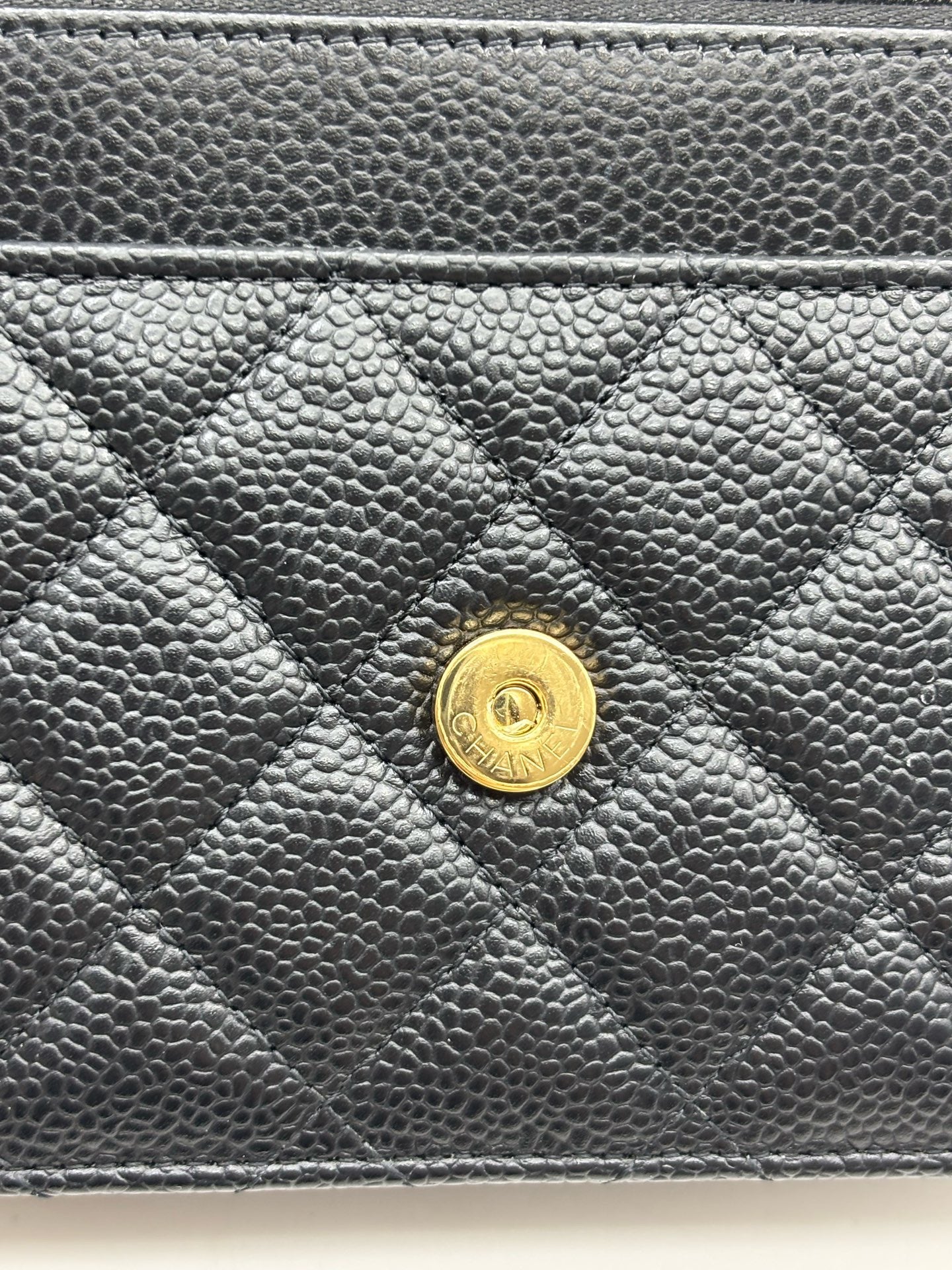 Chanel - WOC - Leather - Black - (mini)