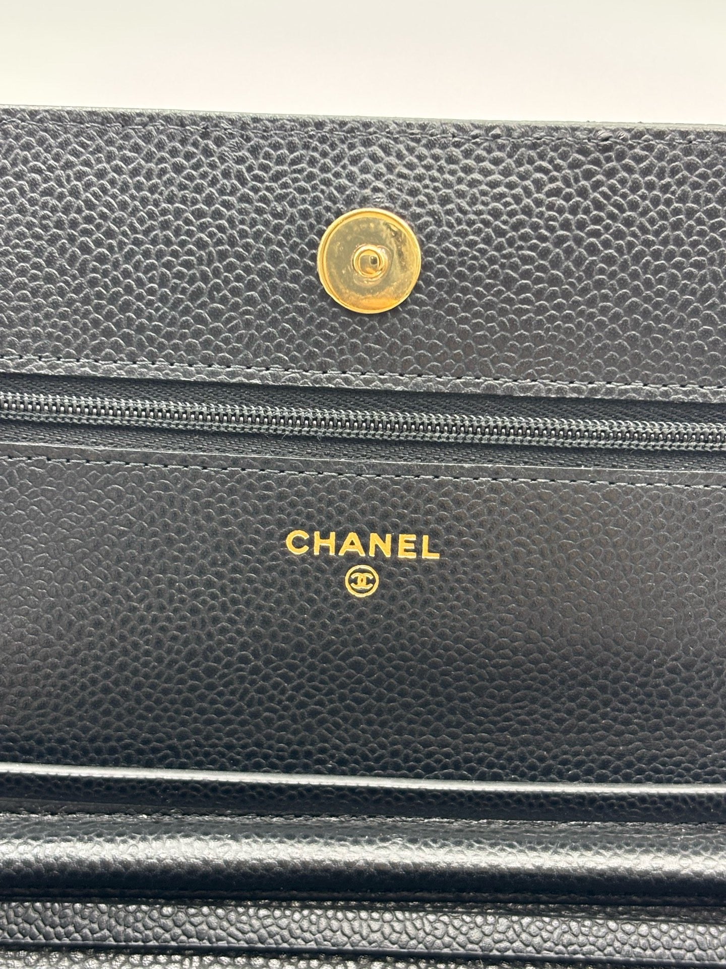 Chanel - WOC - Leather - Black - (mini)