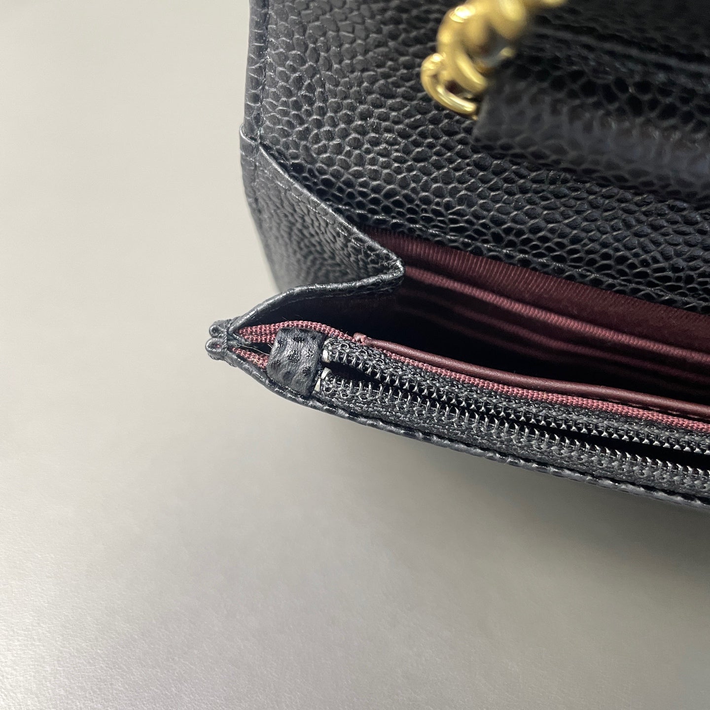 Chanel - WOC - Leather - Black - (mini)