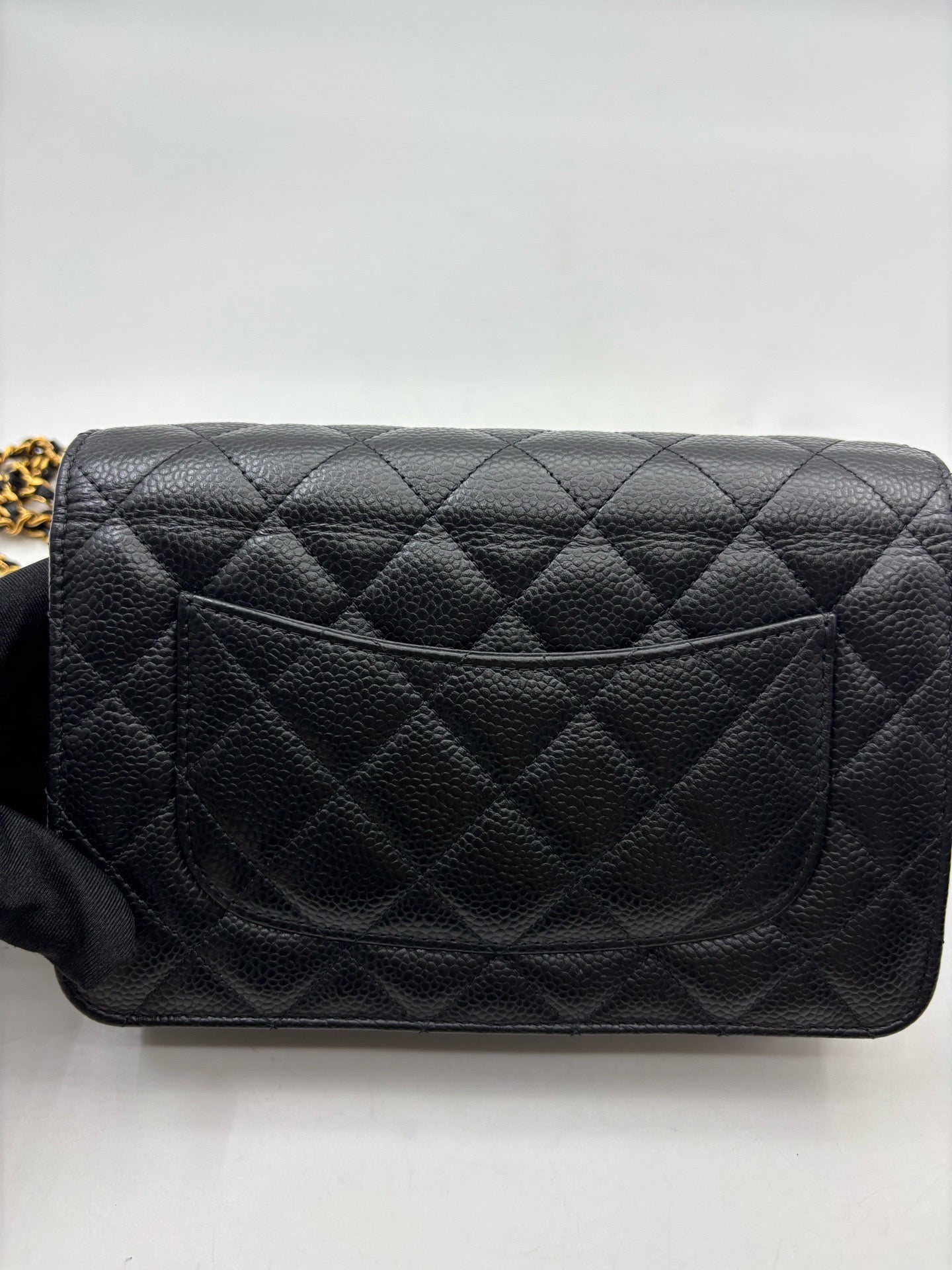 Chanel - WOC - Leather - Black - (mini)
