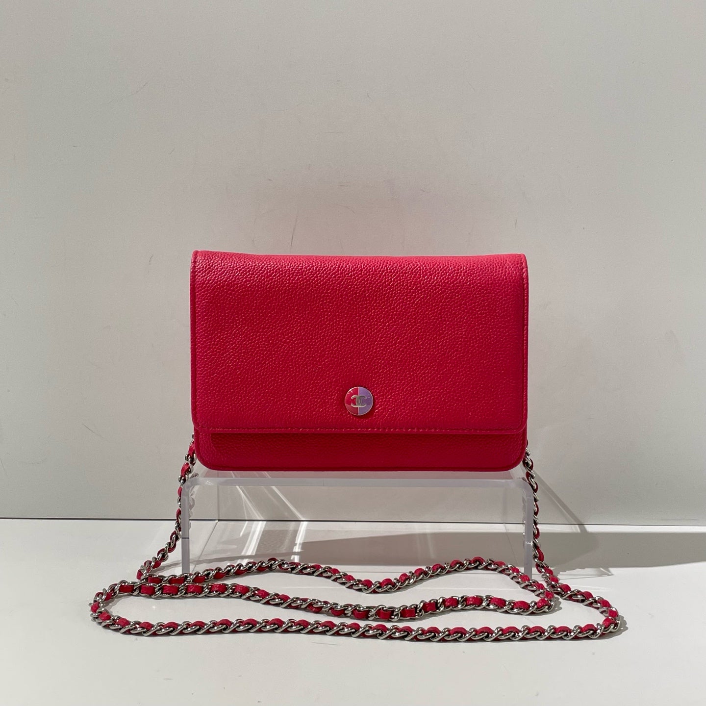 Chanel - WOC - Leather - Pink - (mini)