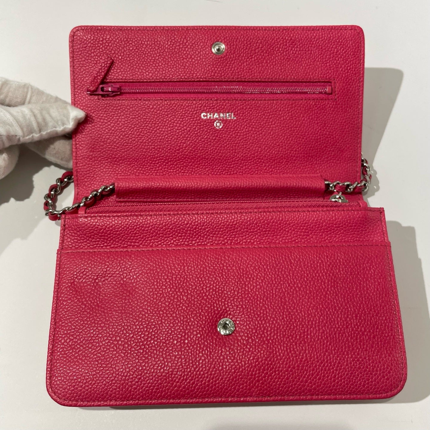 Chanel - WOC - Leather - Pink - (mini)
