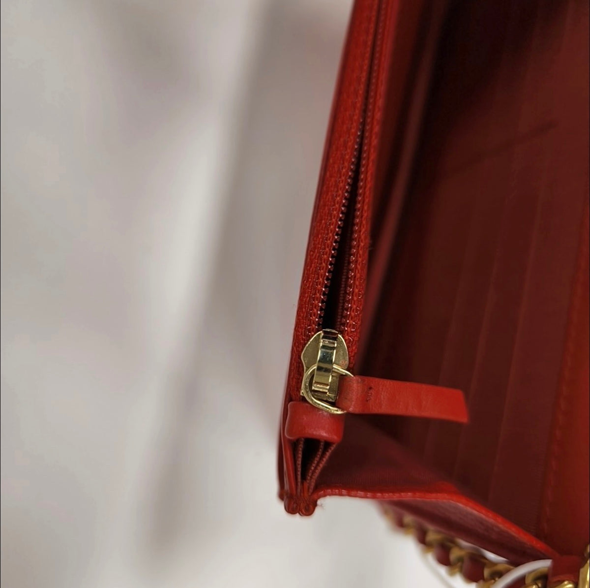Chanel - WOC - Leather - Red - (mini)