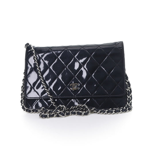 Chanel - WOC - Patent leather - Black - (mini)
