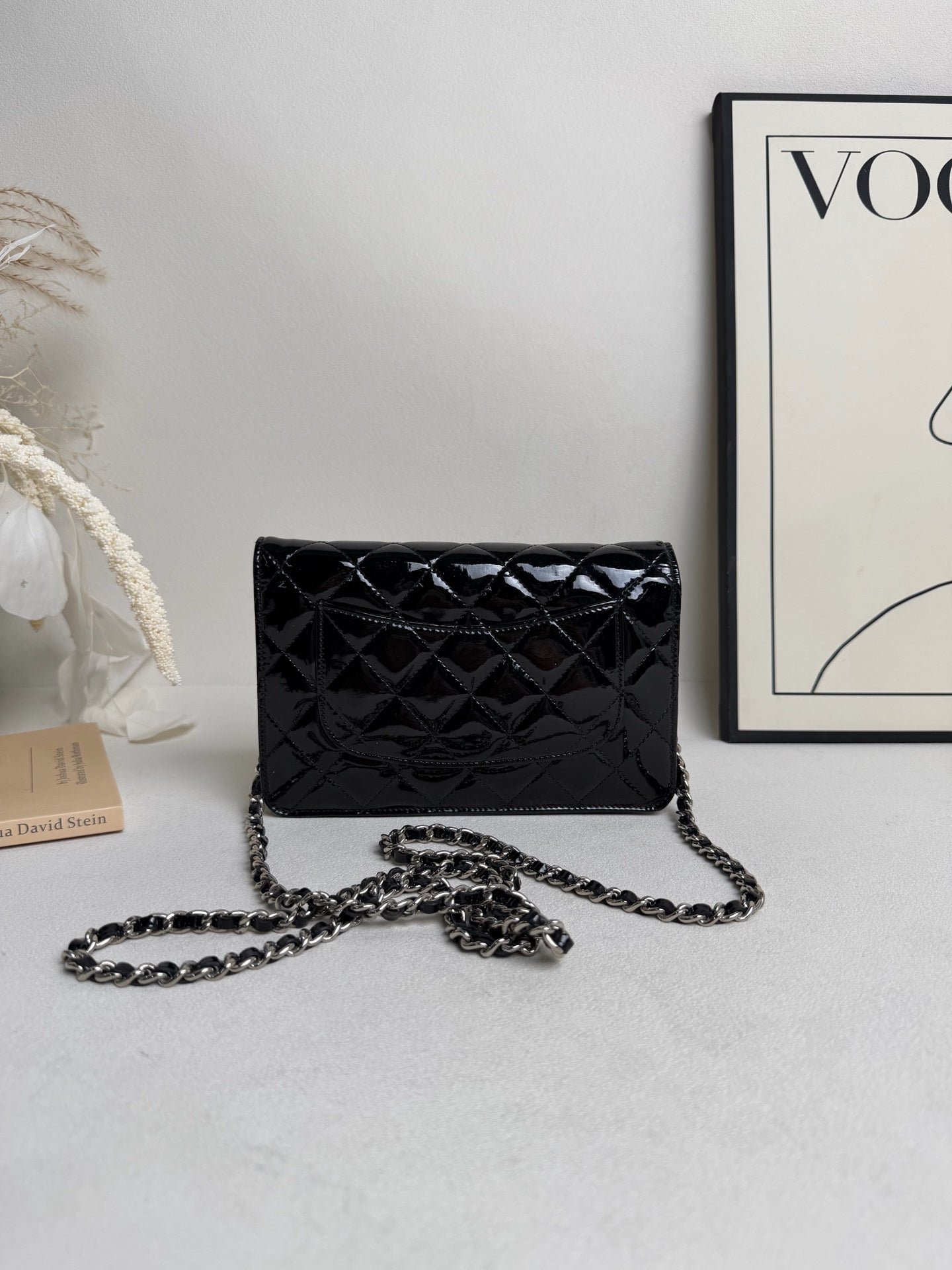 Chanel - WOC - Patent leather - Black - (mini)
