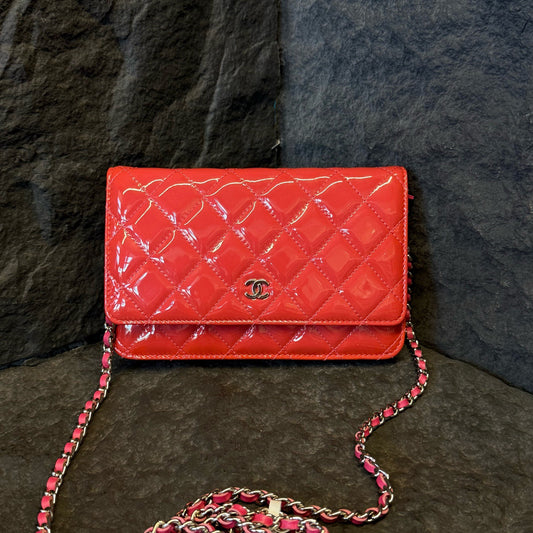 Chanel - WOC - Patent leather - Red - (mini)