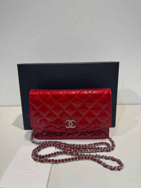Chanel - WOC - Patent leather - Red - (mini)
