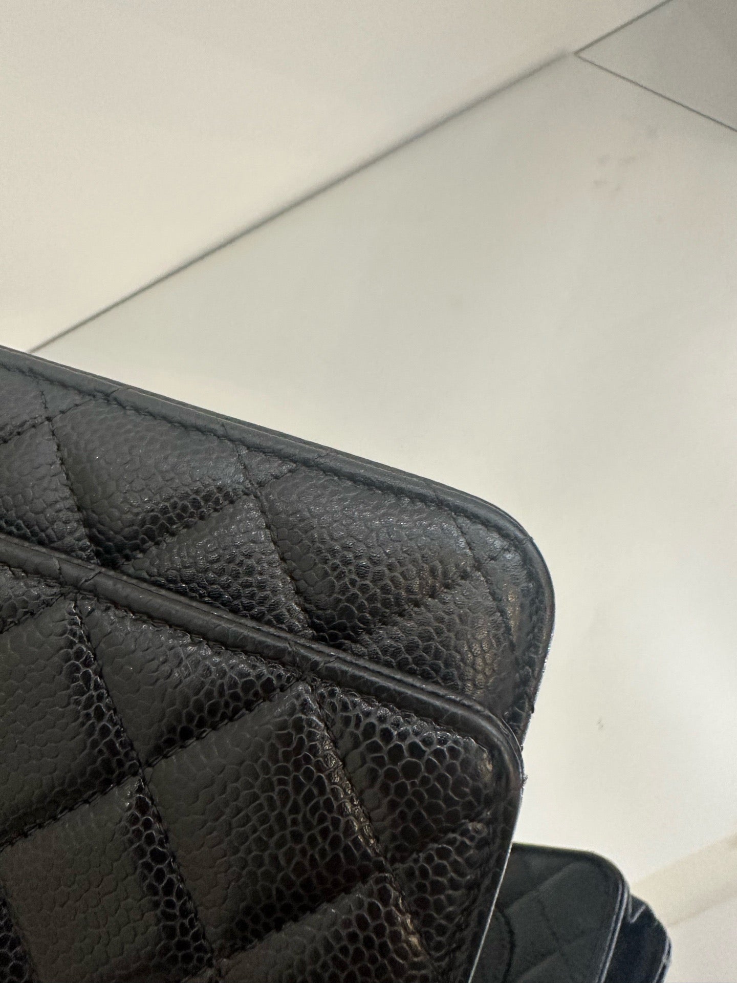 Chanel - WOC (Wallet on Chain) - Caviar leather - Black - (mini)