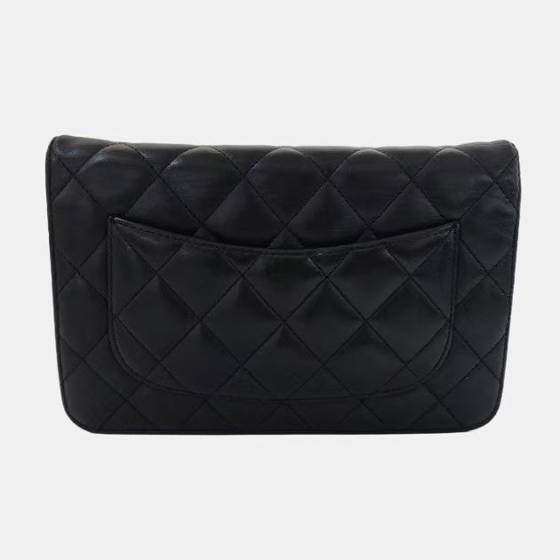 Chanel - WOC (Wallet on Chain) - Lambskin leather - Black - (mini)