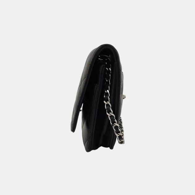Chanel - WOC (Wallet on Chain) - Lambskin leather - Black - (mini)