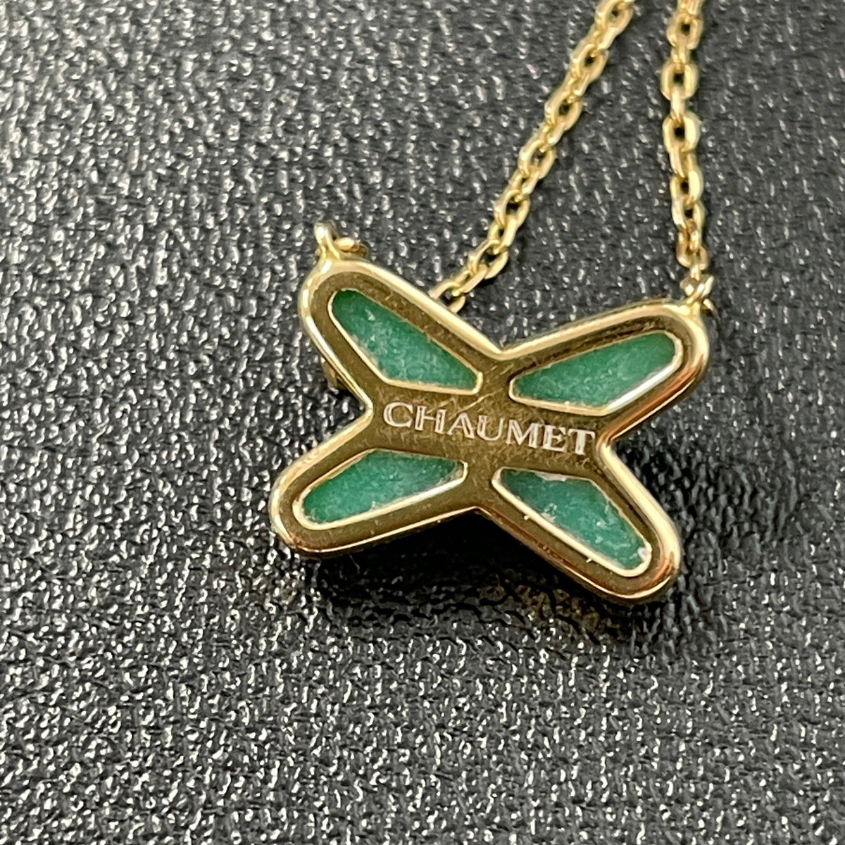 Chaumet - Jeux de Liens - 18k rose gold, malachite and diamond - Green - (41 cm)