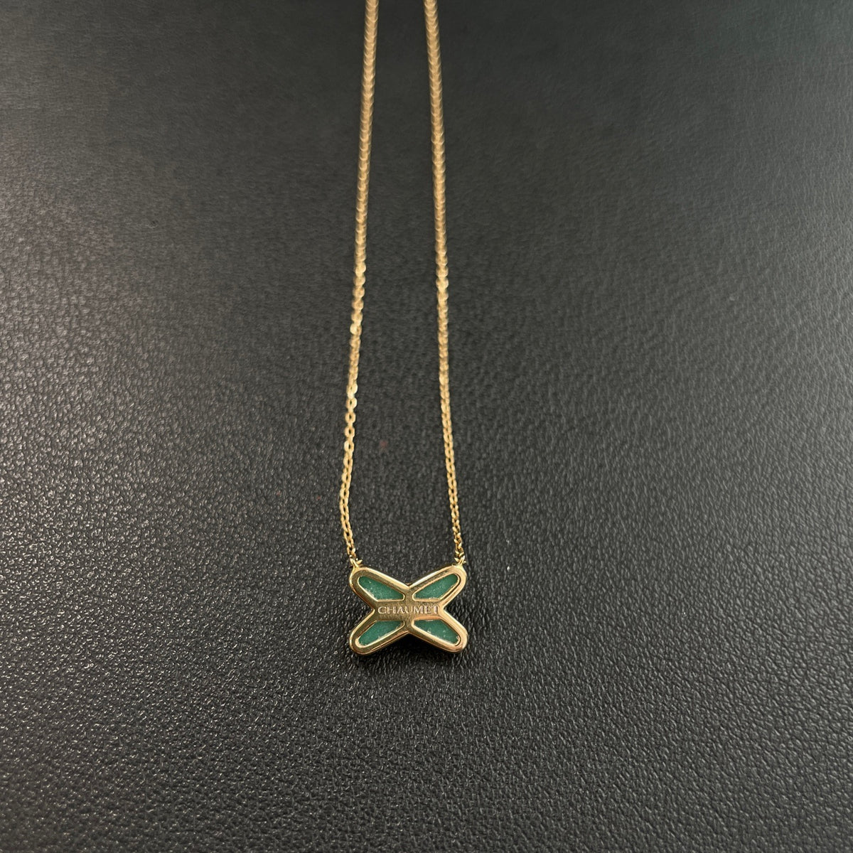Chaumet - Jeux de Liens - 18k rose gold, malachite and diamond - Green - (41 cm)