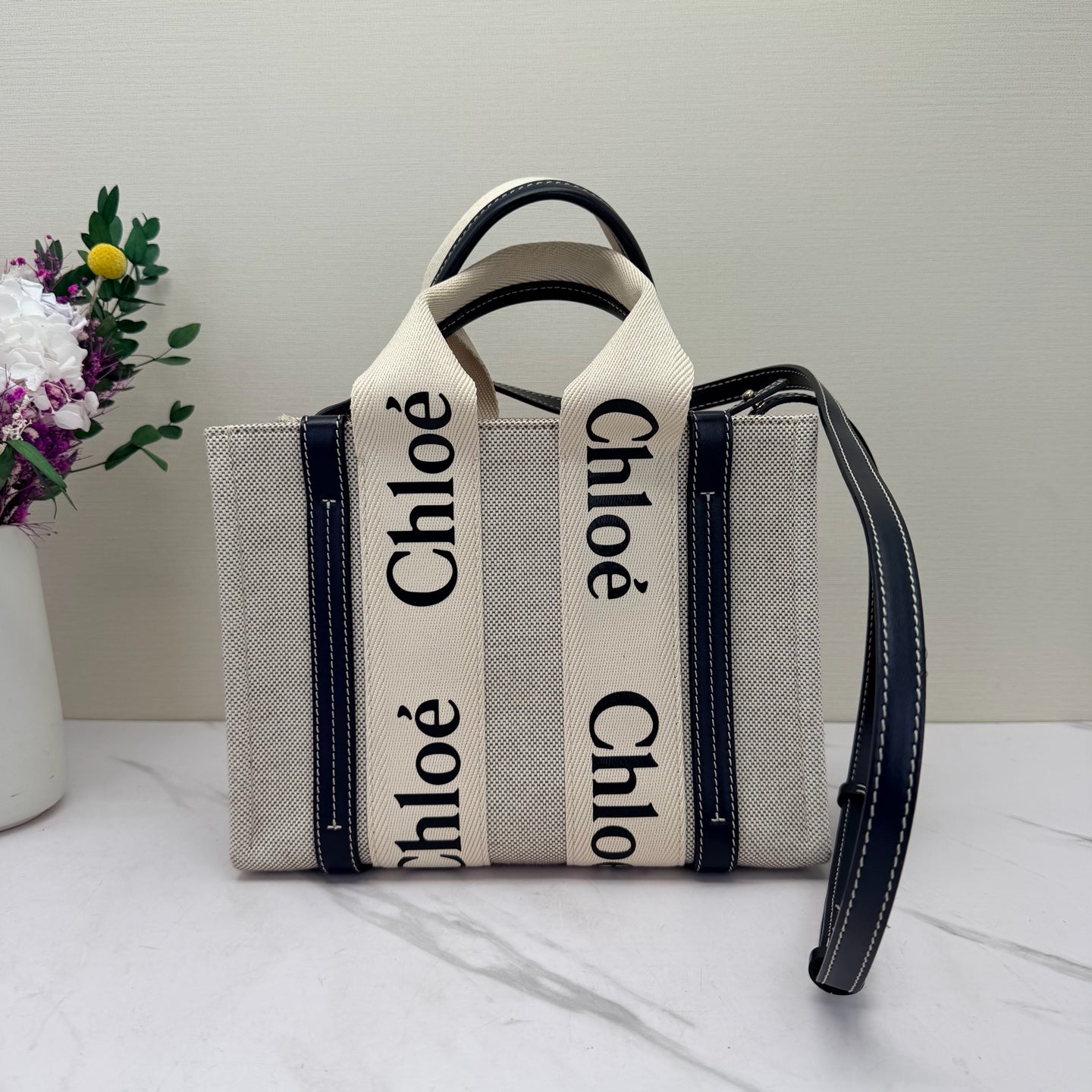 Chloe - Woody - Cloth - Beige - (small)