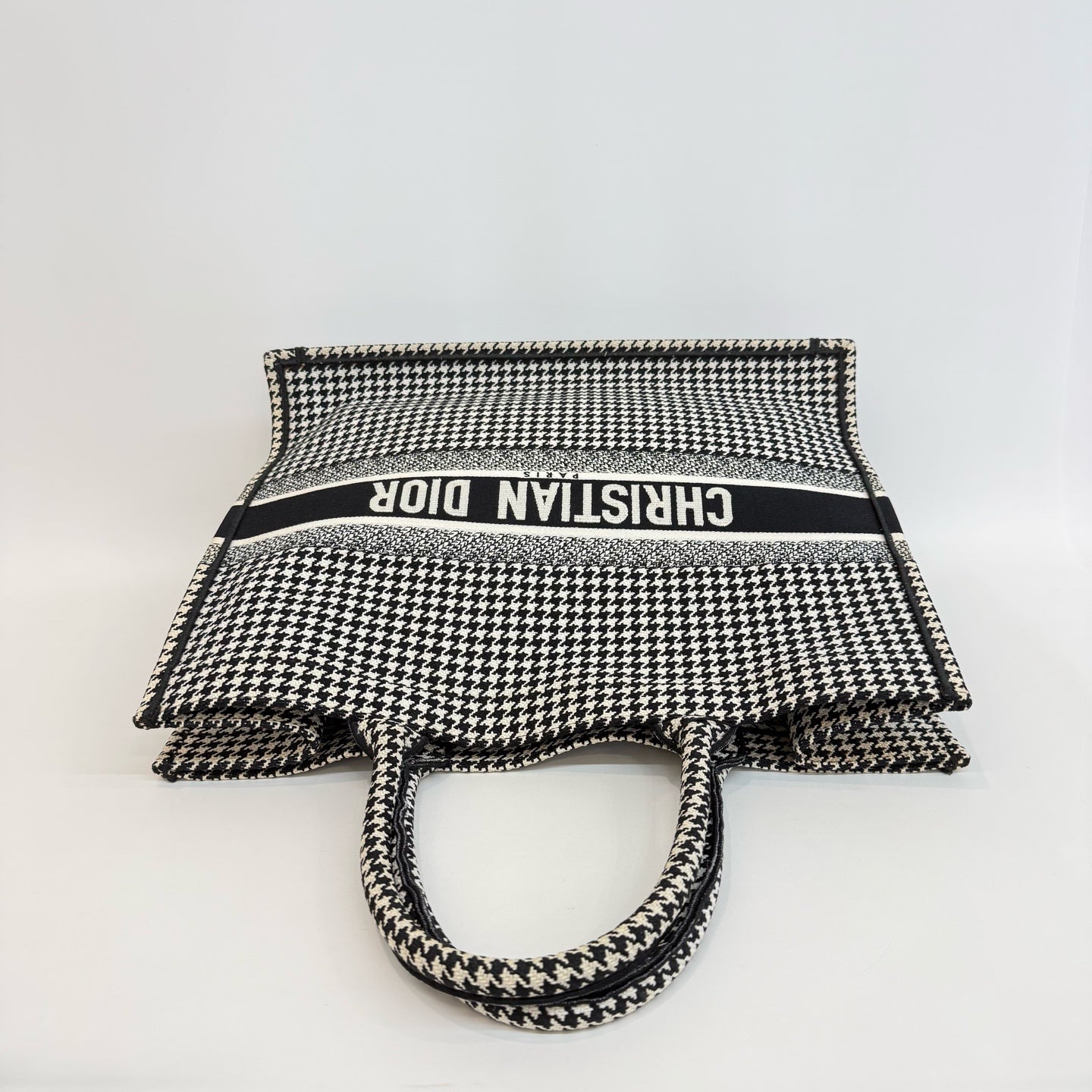 Christian Dior - Book Tote - Cloth - Black - (large)