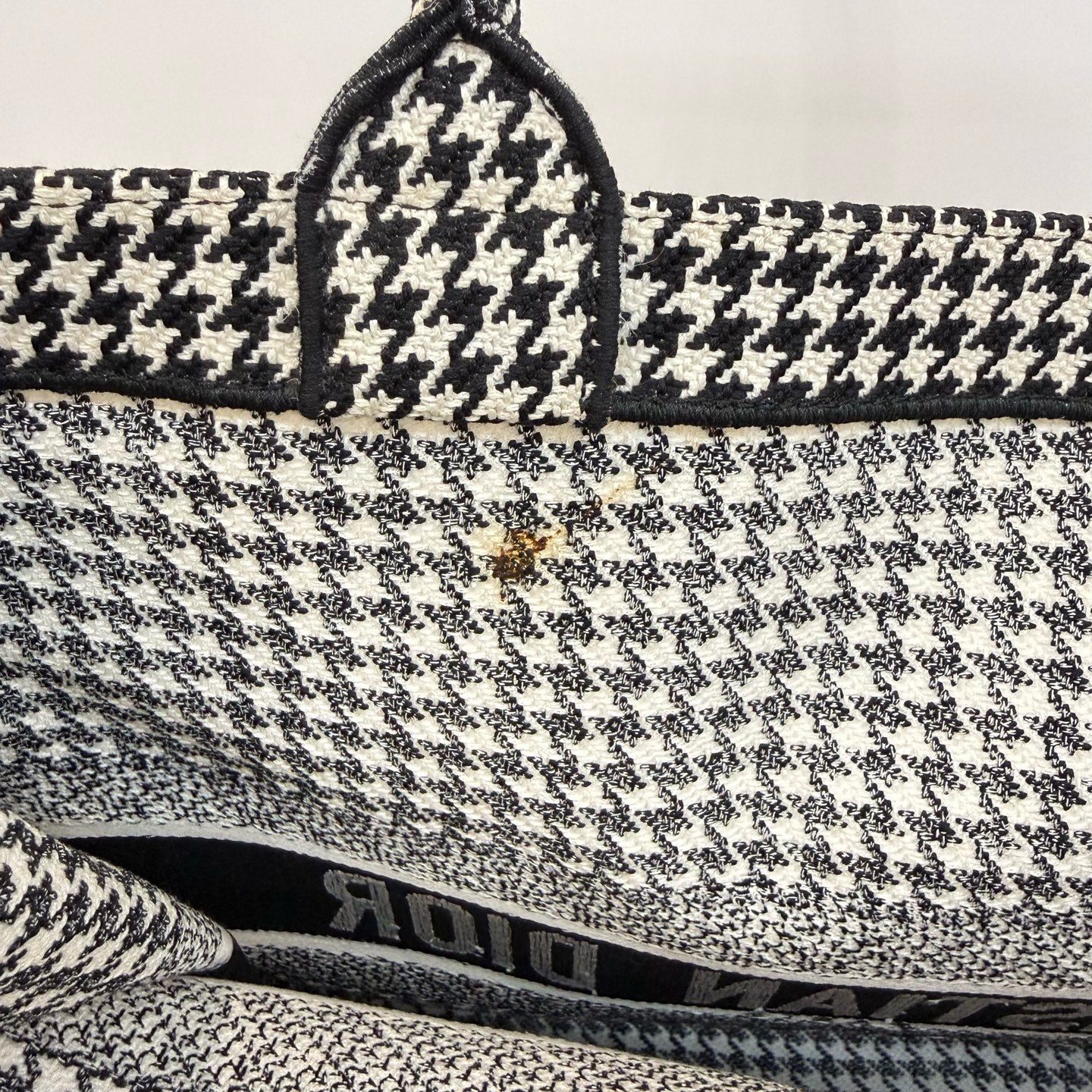 Christian Dior - Book Tote - Cloth - Black - (large)